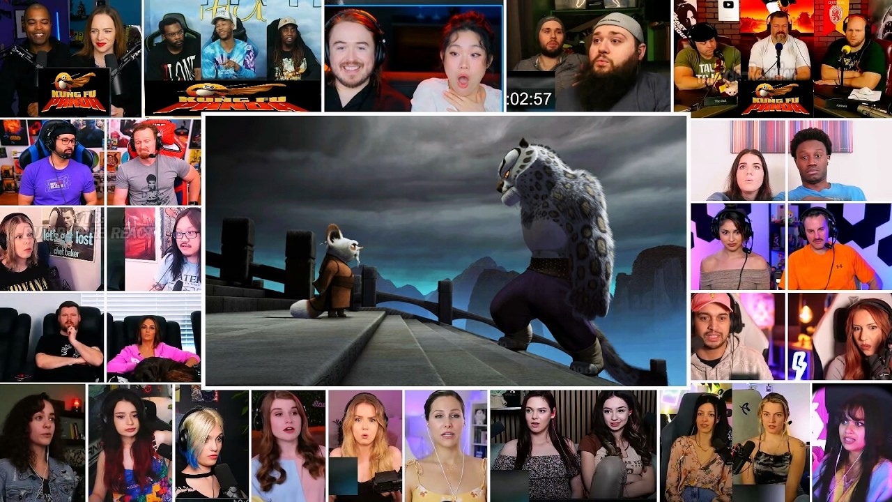 Shifu vs Tai Lung | BEST SCENES | Kung Fu Panda 1 reaction mashup