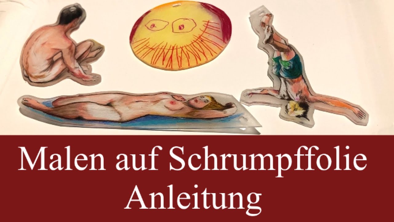 Basteln mit Schrumpffolie - Anleitung