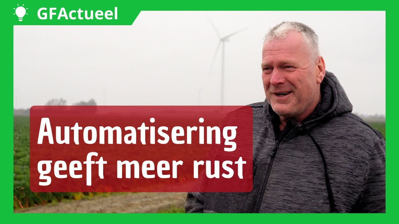 GFActueel: Nieuwe spruitensorteermachine en oogstrobot geeft teler Herbert meer rust