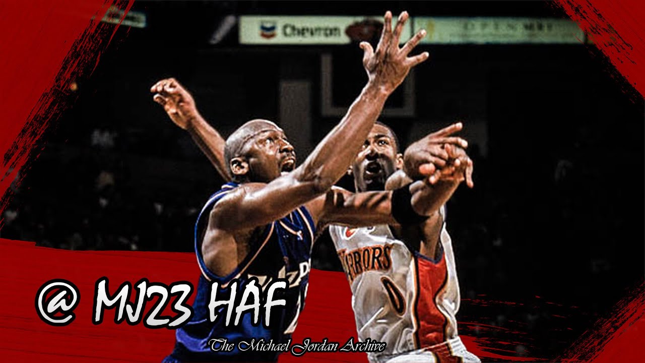 Michael Jordan Highlights vs Warriors (2003.03.23) - 24pts
