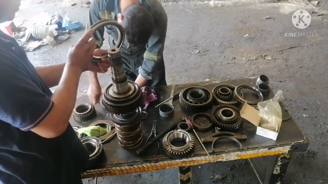 تجميع جير بكس أو فتيس 240اكتروس كامل