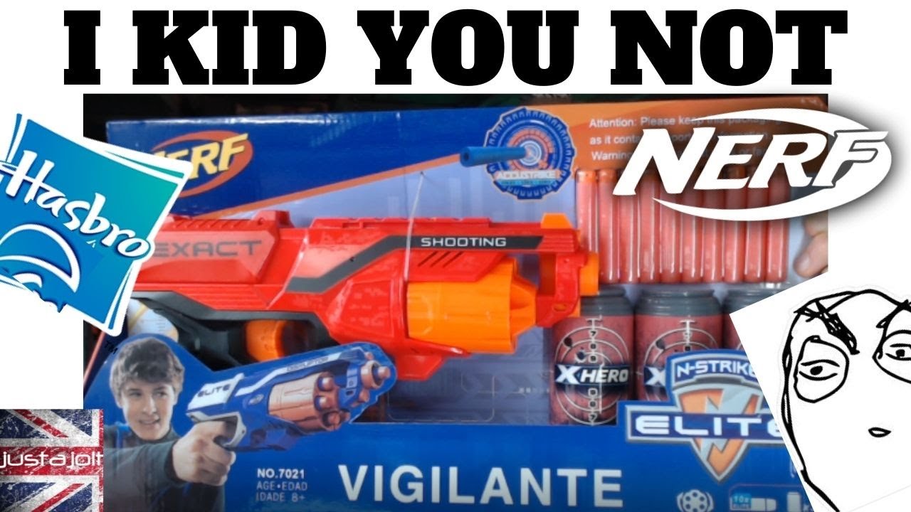 New Nerf Elite Vigilante: What The Hasbro?