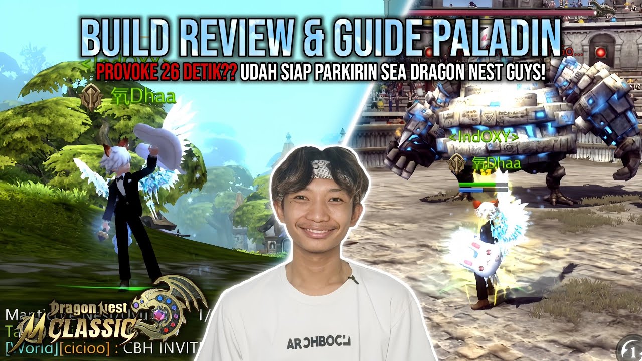 Build Review & Guide Paladin Cap 40! UDAH SIAP PARKIRIN SDN GUYS!! - DRAGON NEST M CLASSIC