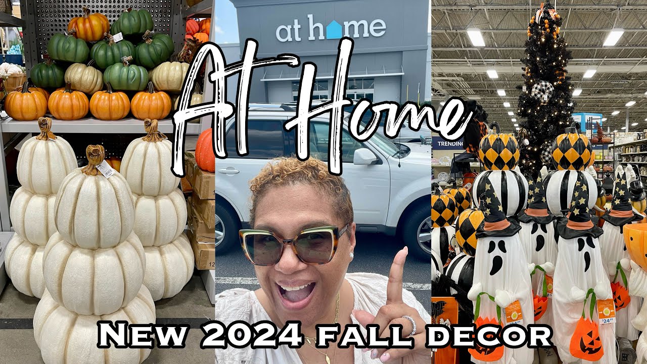 NEW FALL DECOR • AT HOME SHOP WITH ME 2024