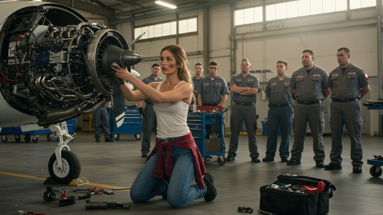 Młoda Polka naprawiła silnik odrzutowca, z którym nie poradziło sobie 7 amerykańskich mechaników