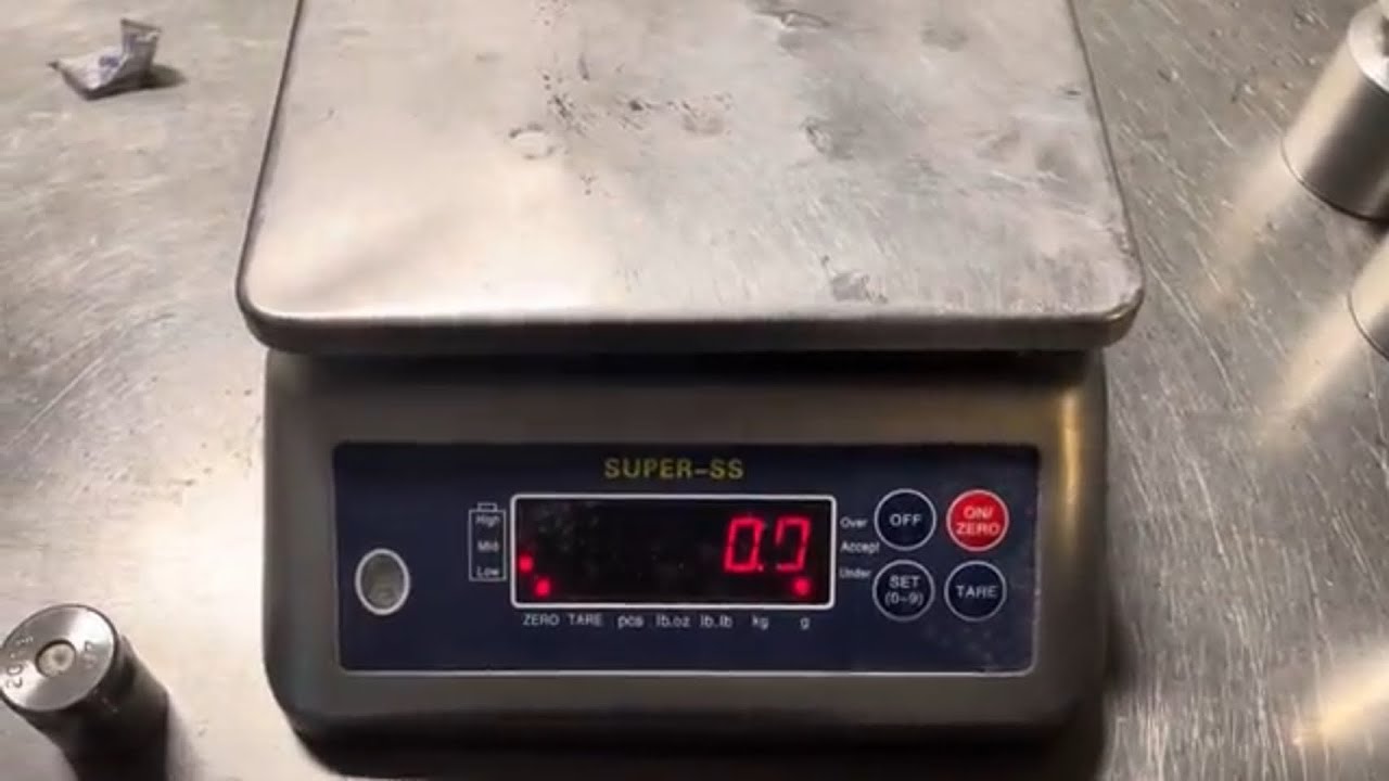 Linear Calibration - Generic IP68 Waterproof Super SS Scale - Wet Environment