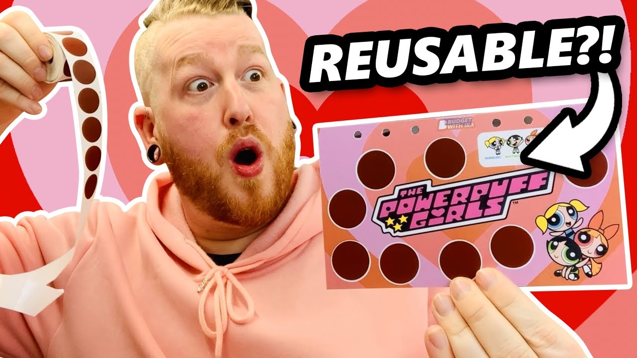How to Design and Make a REUSABLE Scratch-Off Savings Challenge!