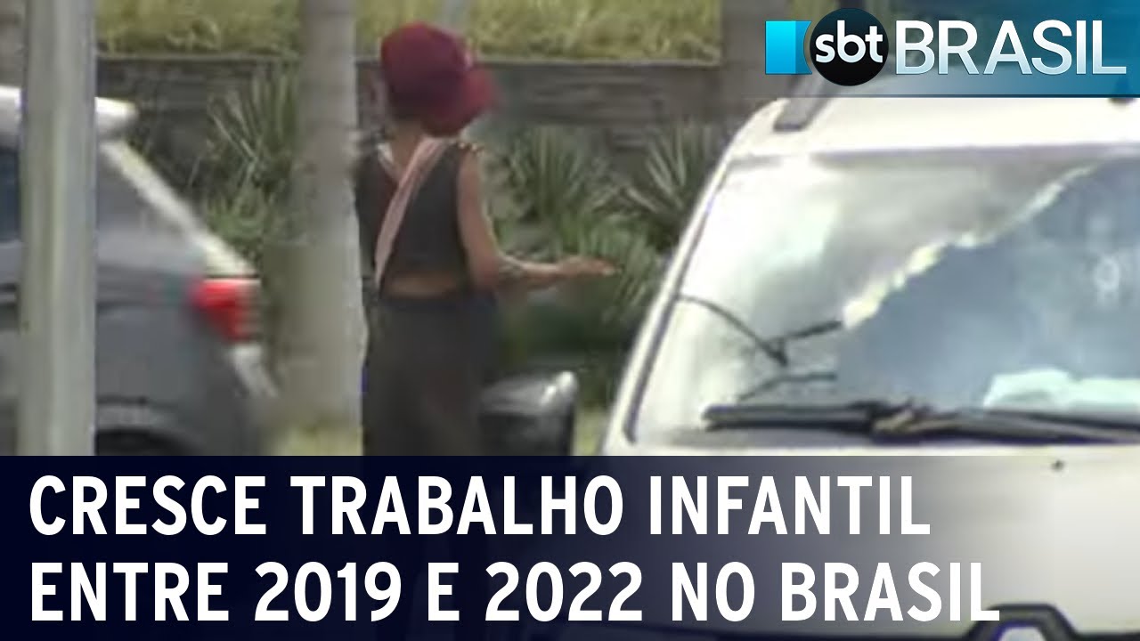 Trabalho infantil cresce no Brasil entre os anos de 2019 e 2022 | SBT Brasil (20/12/23)