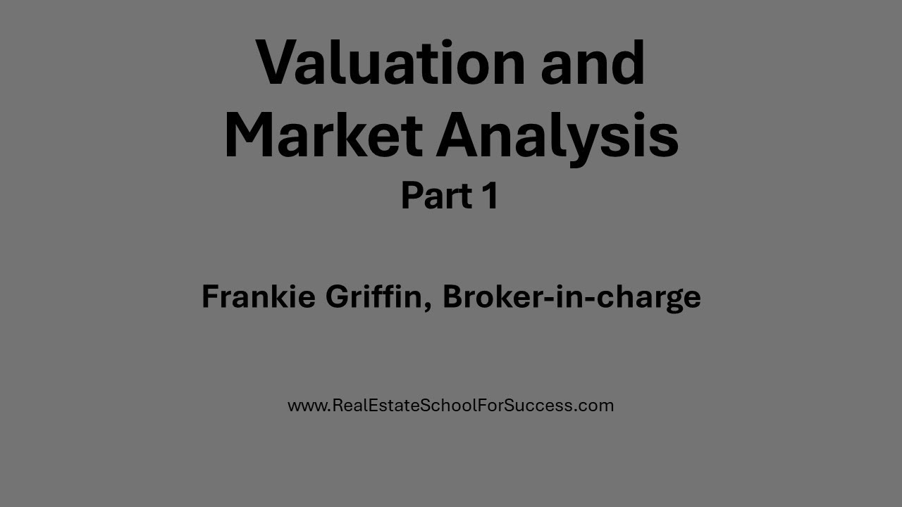 Valuation and Market Analysis - Part 1