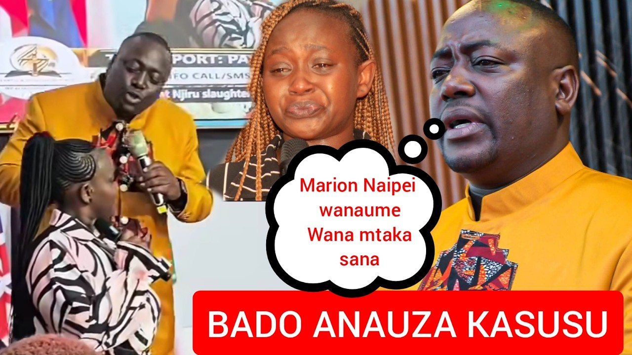 Kanyari KUTOBOA Siri Marion Naipei Furumbaya inalipiwa na.....