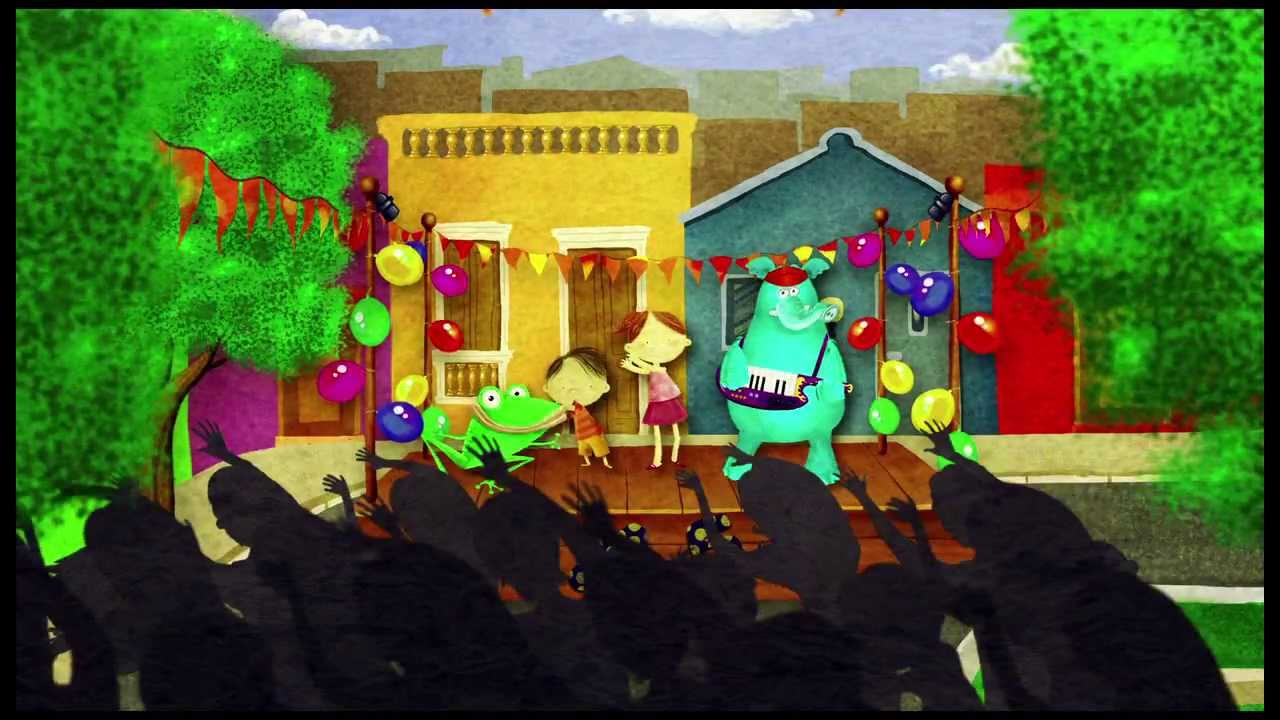 Canci&oacute;n tabla del 5 - ANA LA RANA