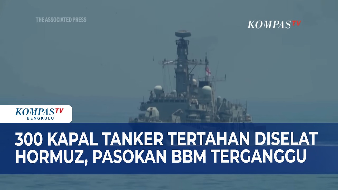 300 Kapal Tanker Tertahan di Selat Hormuz, Pasokan BBM Terganggu
