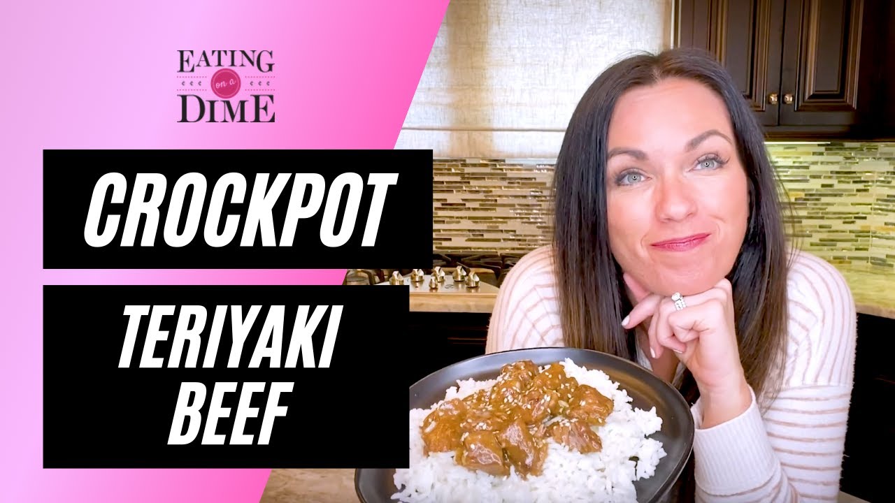 4 ingredient Crock pot Teriyaki Beef