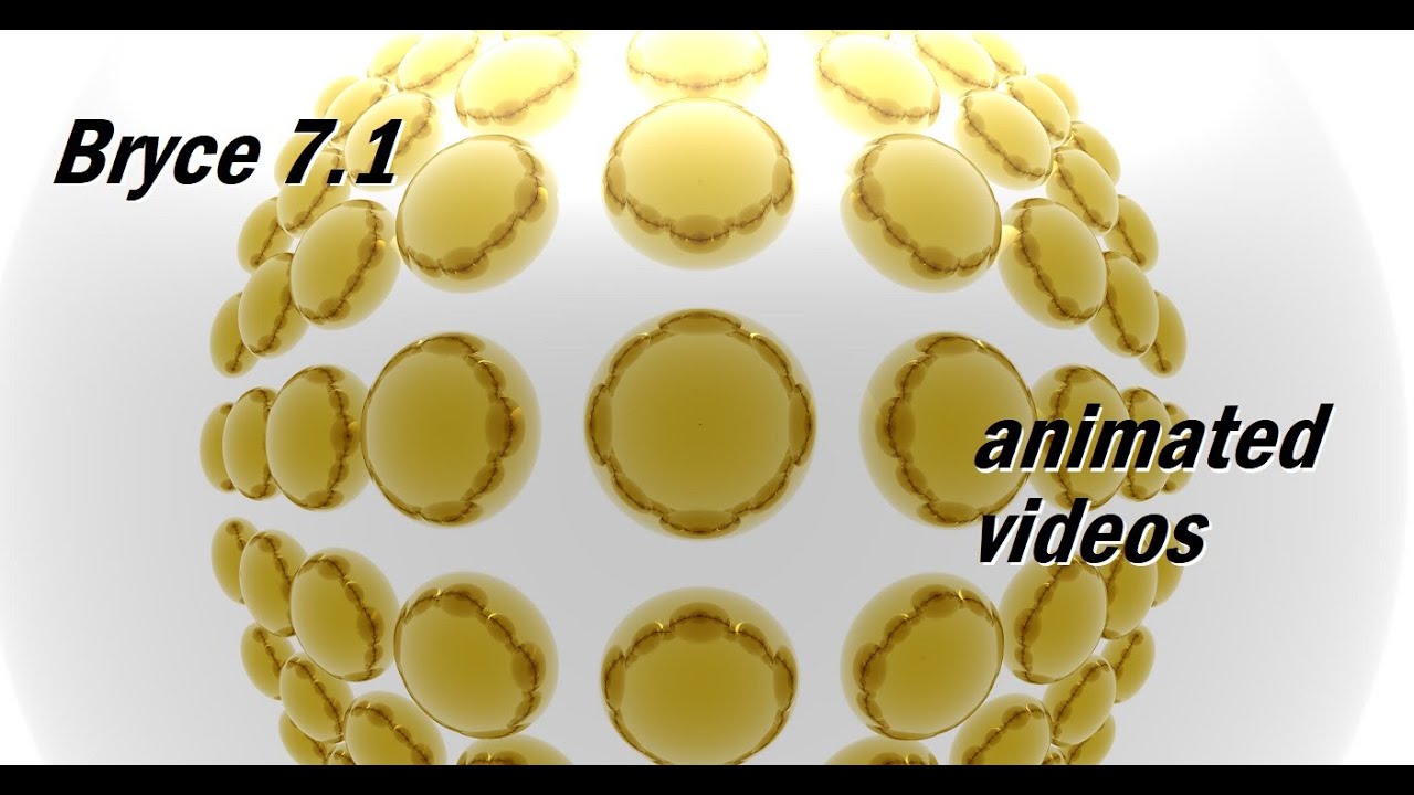 Bryce 7.1 short animated videos 02