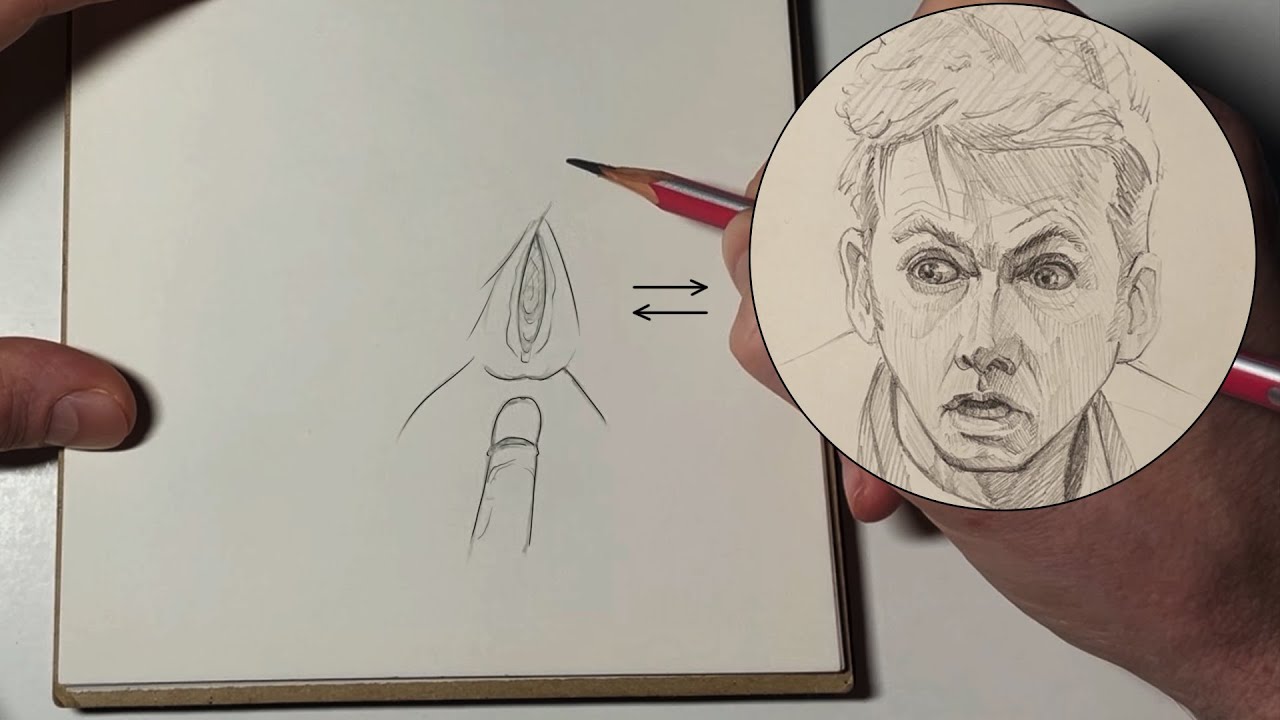 How to draw David Tennant ? Doctor Who