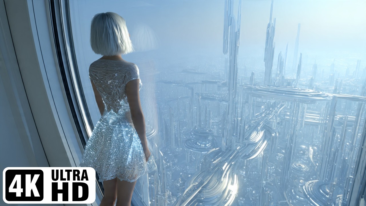 it's okay, calm down. Relax in the Future | Android Girls 3073 | Sci-Fi Ambience | 4K
