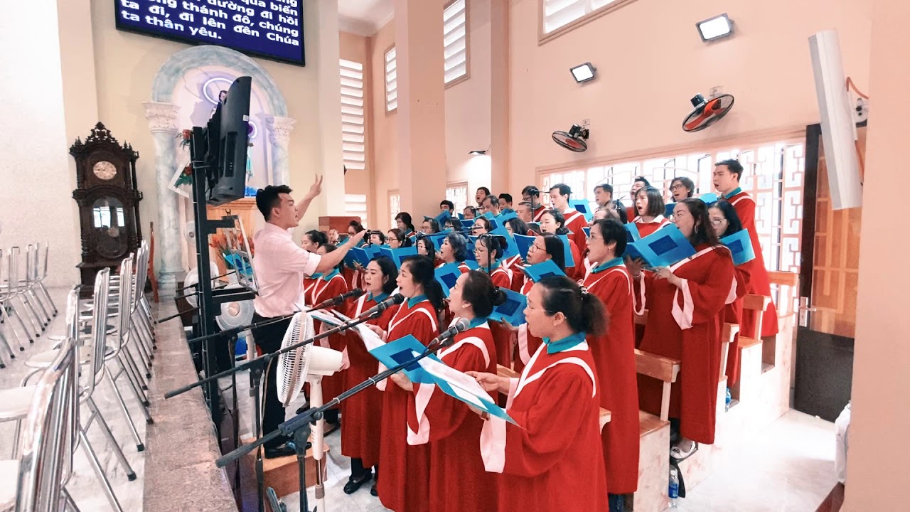 Lên Đền Thánh & Ca Mừng Thiên Chúa | Ca Đoàn Thông Vi Vu & Ca Đoàn Giới Trẻ