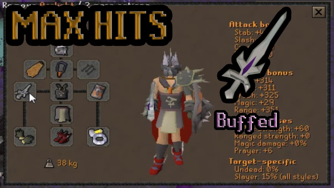Arclight MAX HITS (BUFFED) | Oldschool Runescape