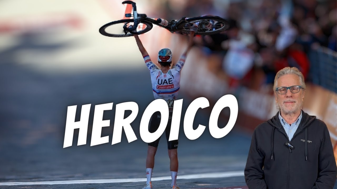 🏆 POGACAR SE RECREA EN STRADE BIANCHE 🏆