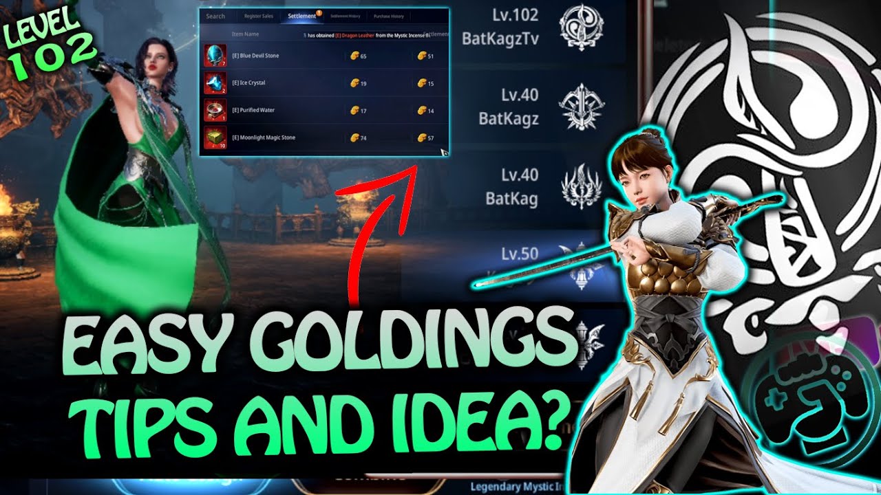 EASY Gold Tips Gamit Ang Ating Switch Character | BatKagz Tv