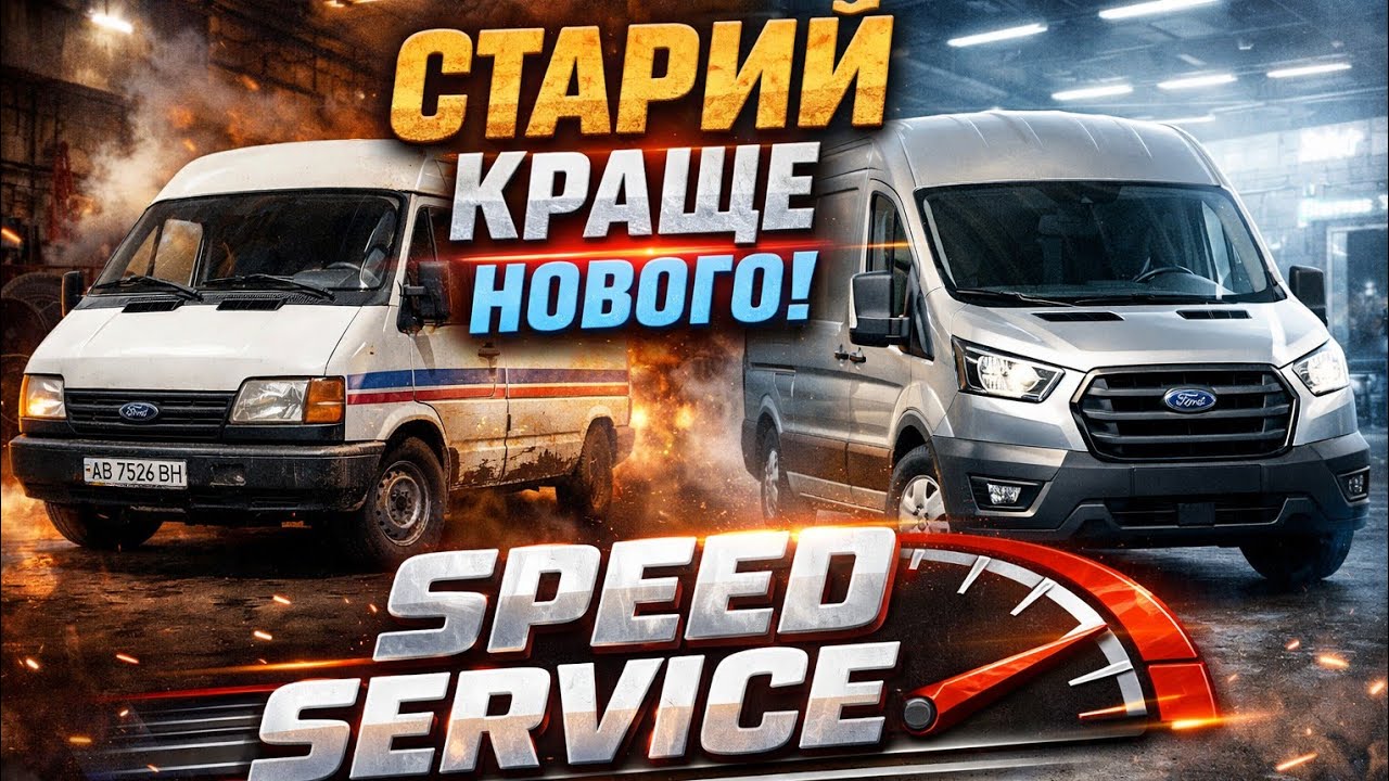 Старий Ford Tranzit Набагато краще нового