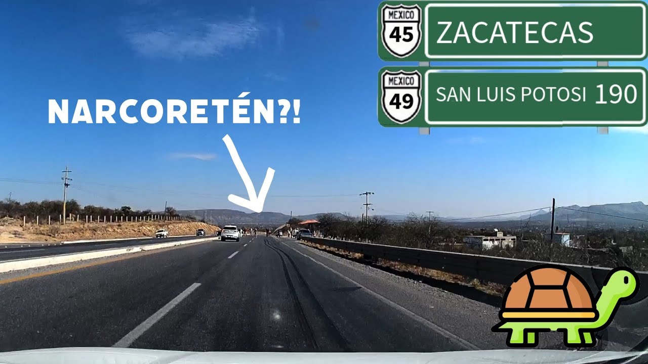 🇲🇽De Cd de Zacatecas a Cd de San Luis Potosí (tiempo real)