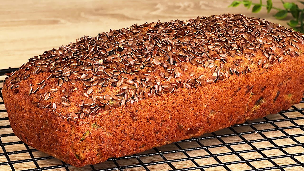 Kein Weißmehl, nur Linsen! Das beste glutenfreie, zuckerfreie und hefefreie Brot in 5 Minuten