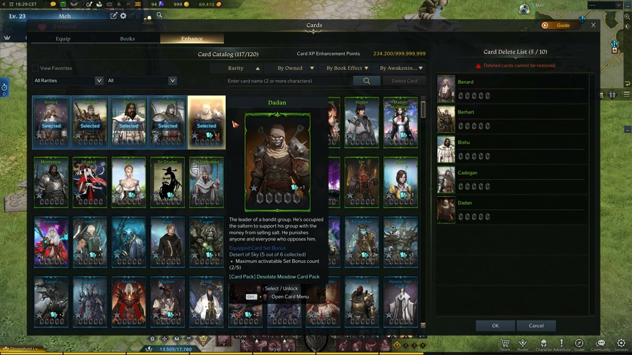 How to Delete Cards in Lost Ark (Card Catalog is Full)