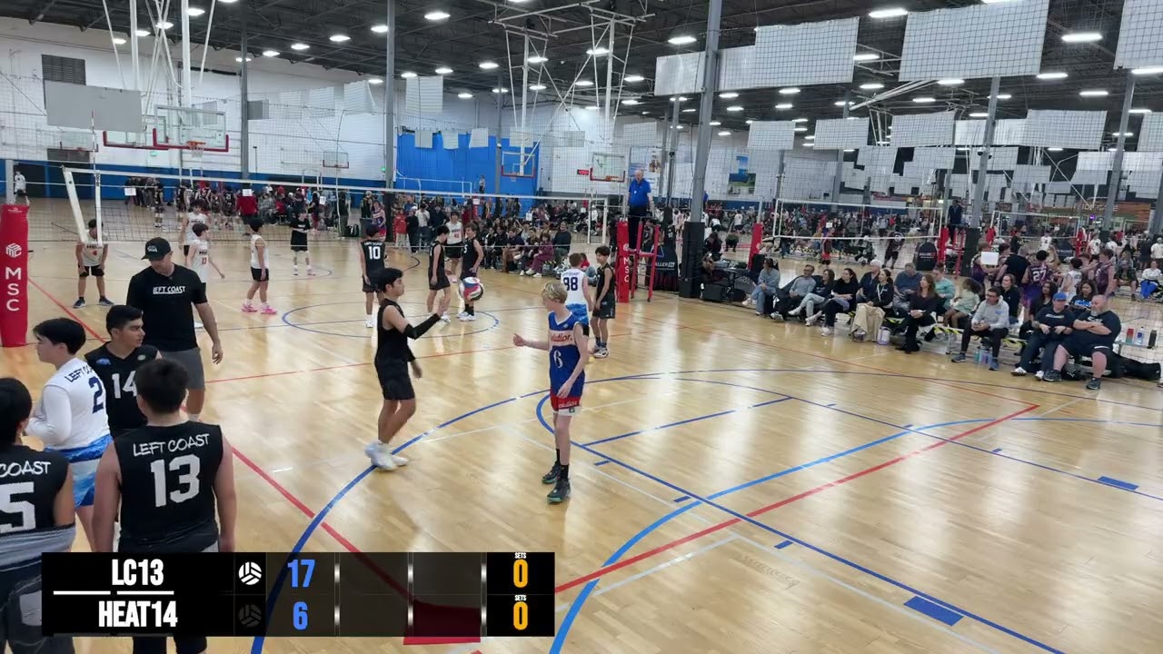 2026 Boys West Coast Qualifier 14U Left Coast 13 vs Heat 14 (01/03/2026)
