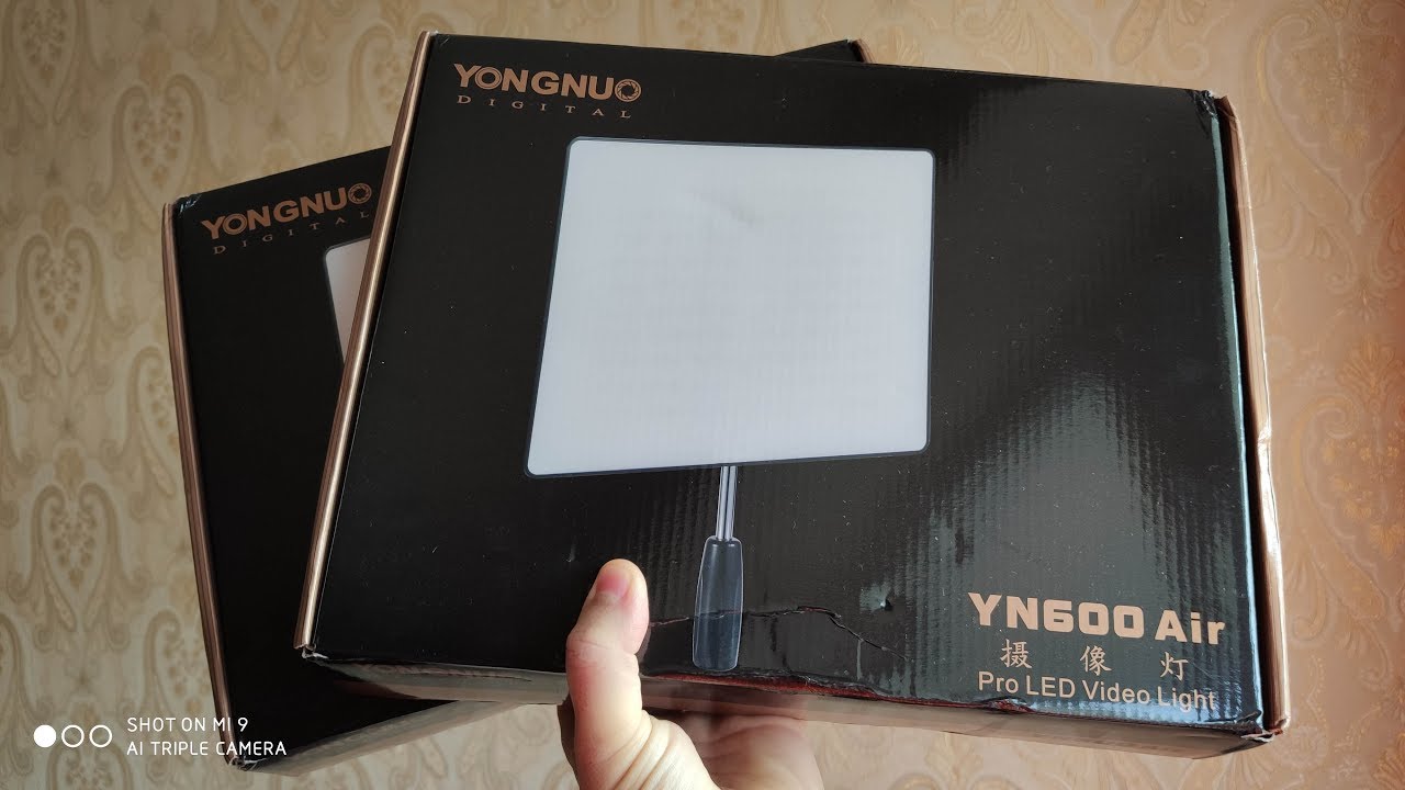 YONGNUO YN600 Air 5500K ► ПРОФЕССИОНАЛЬНЫЙ LED СВЕТ