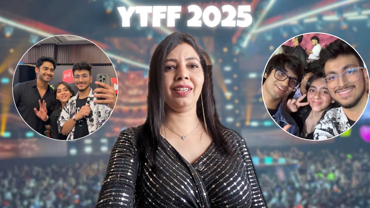 Our First YouTube Fanfest 2025 🥰 #ytff2025