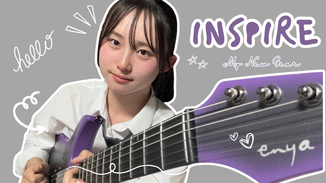 Enya Music 新作ギター「Inspire」🎸 Nova Go Sonicと比較レビュー！！