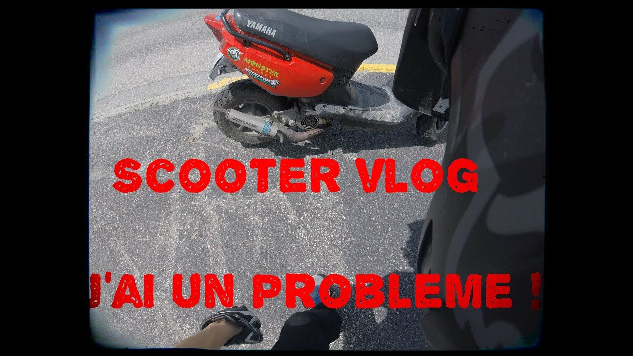 SCOOTER VLOG | LE FIL DE MA BOUGIE SE DÉBRANCHE ! | Pas encore le micro