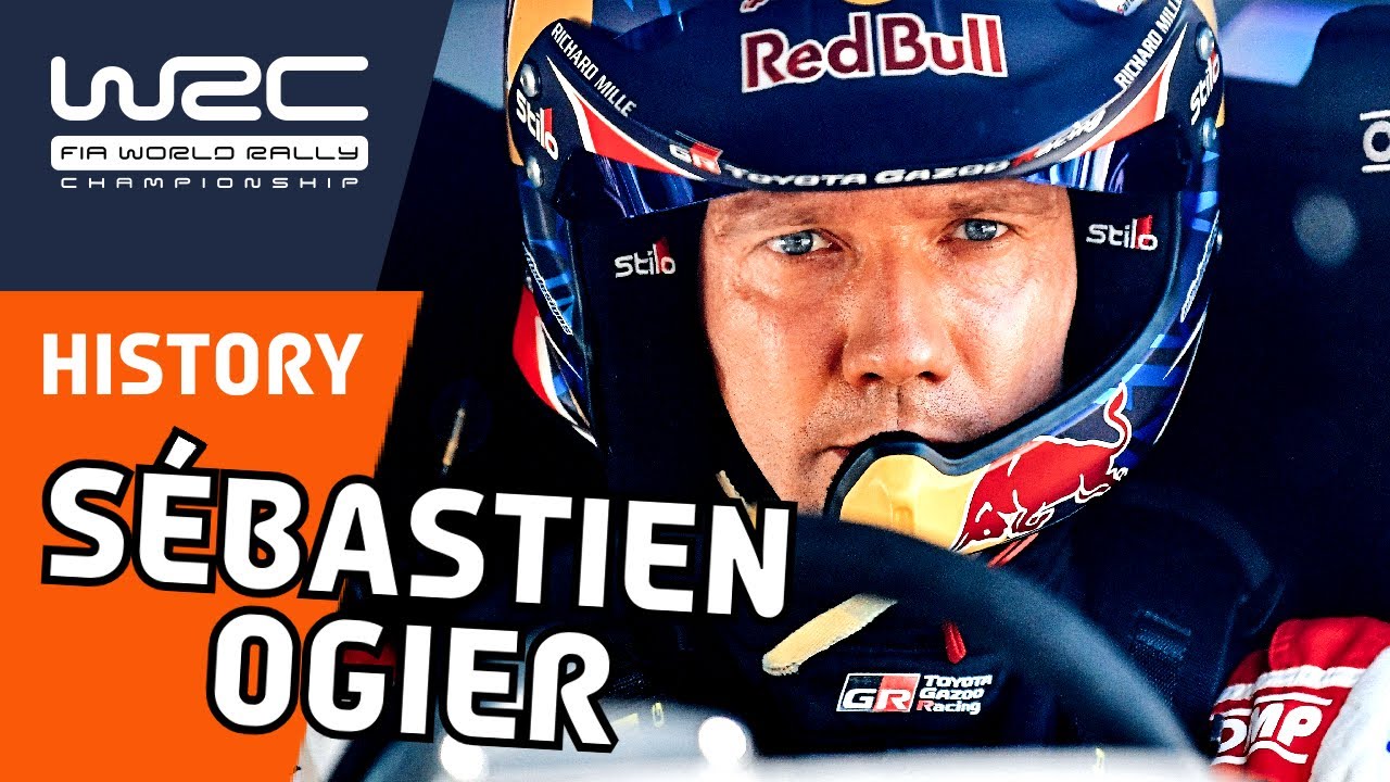 History of Sébastien Ogier : WRC World Rally Champion.