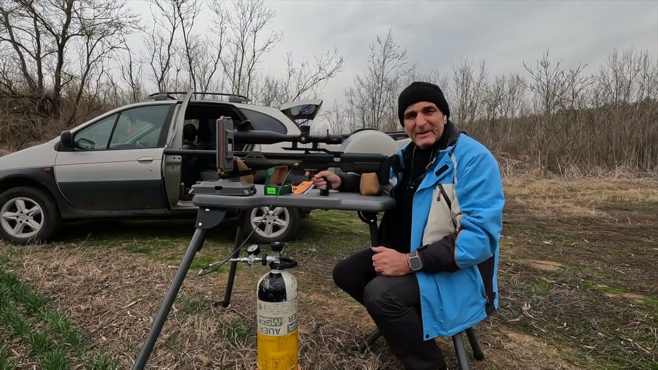 Umarex Hammer cal. .510 - представяне и кратка стрелба на 50 и 100 метра