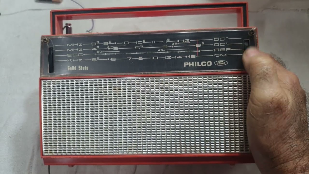 Rádio Philco B-469 3 faixas