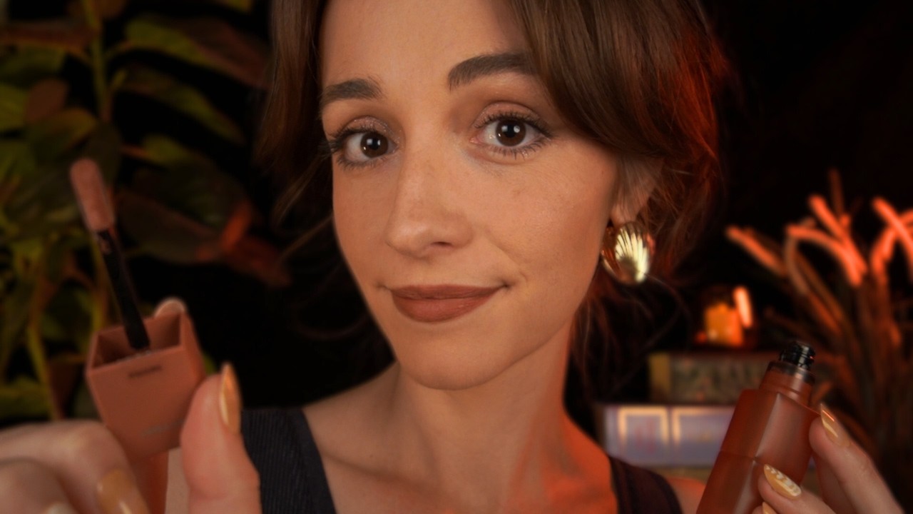 ASMR... but it's a video I would watch! ✨  (makeup, tapping, trigger assortment)