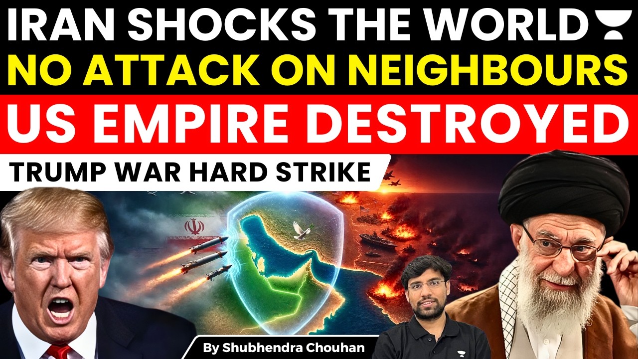 Iran Declares No Attack on Gulf Neighbours After Strikes on US Bases | Trump Warns Hard Response