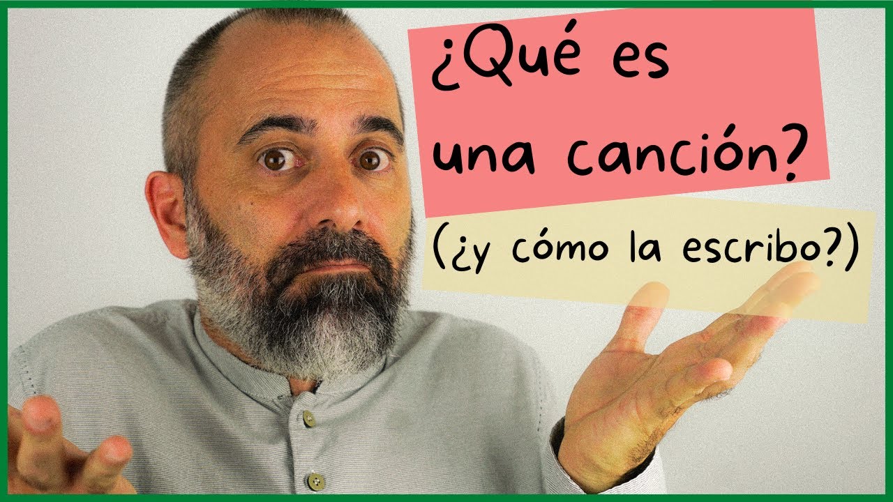 🤷‍♀️¿Cómo escribo una canción? el TUTORIAL BÁSICO para principiantes