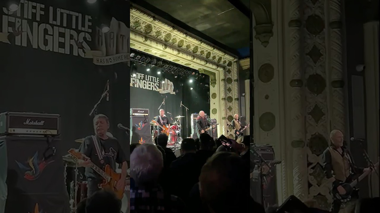 Belfast punk LEGENDS Stiff Little Fingers 