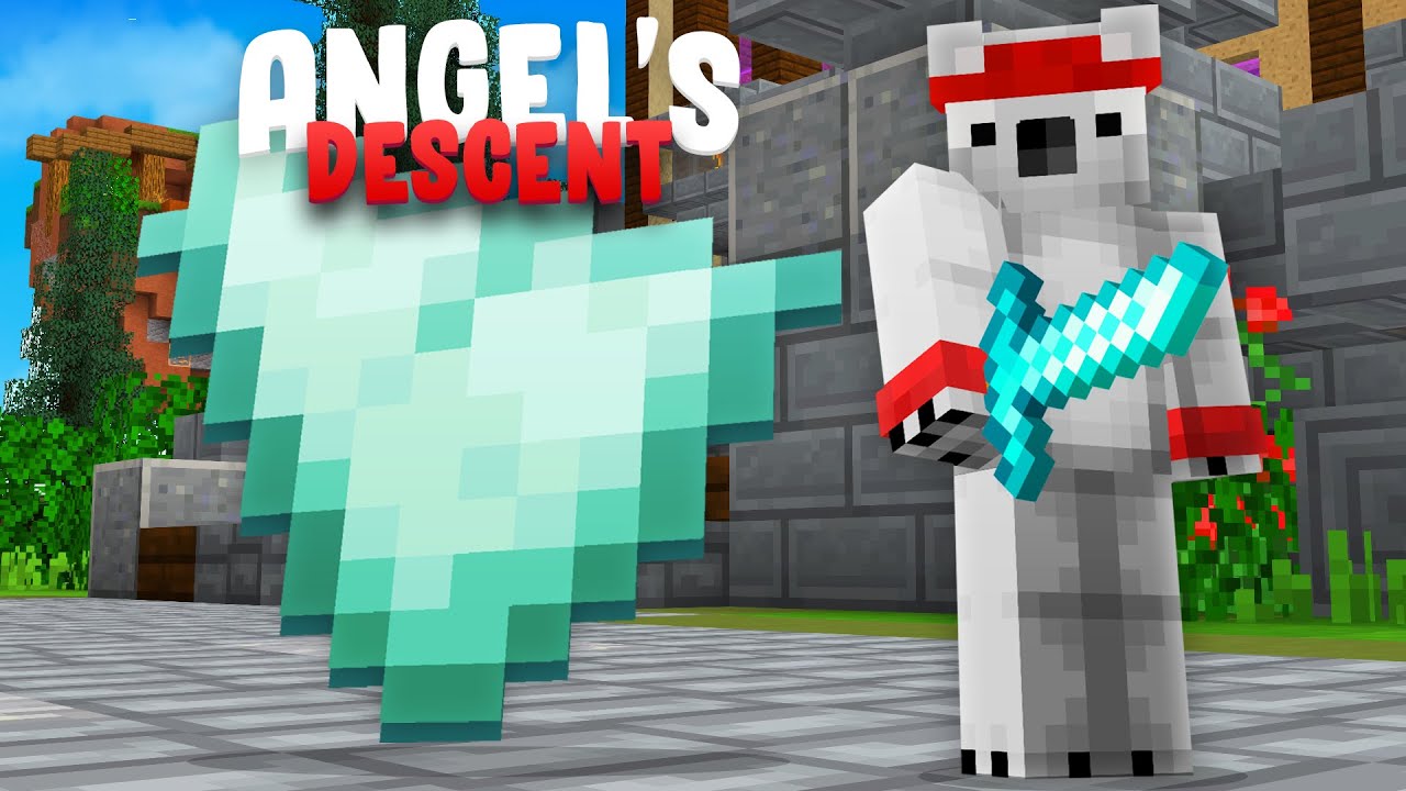 Completing the Angel's Decent in Hypixel Skywars