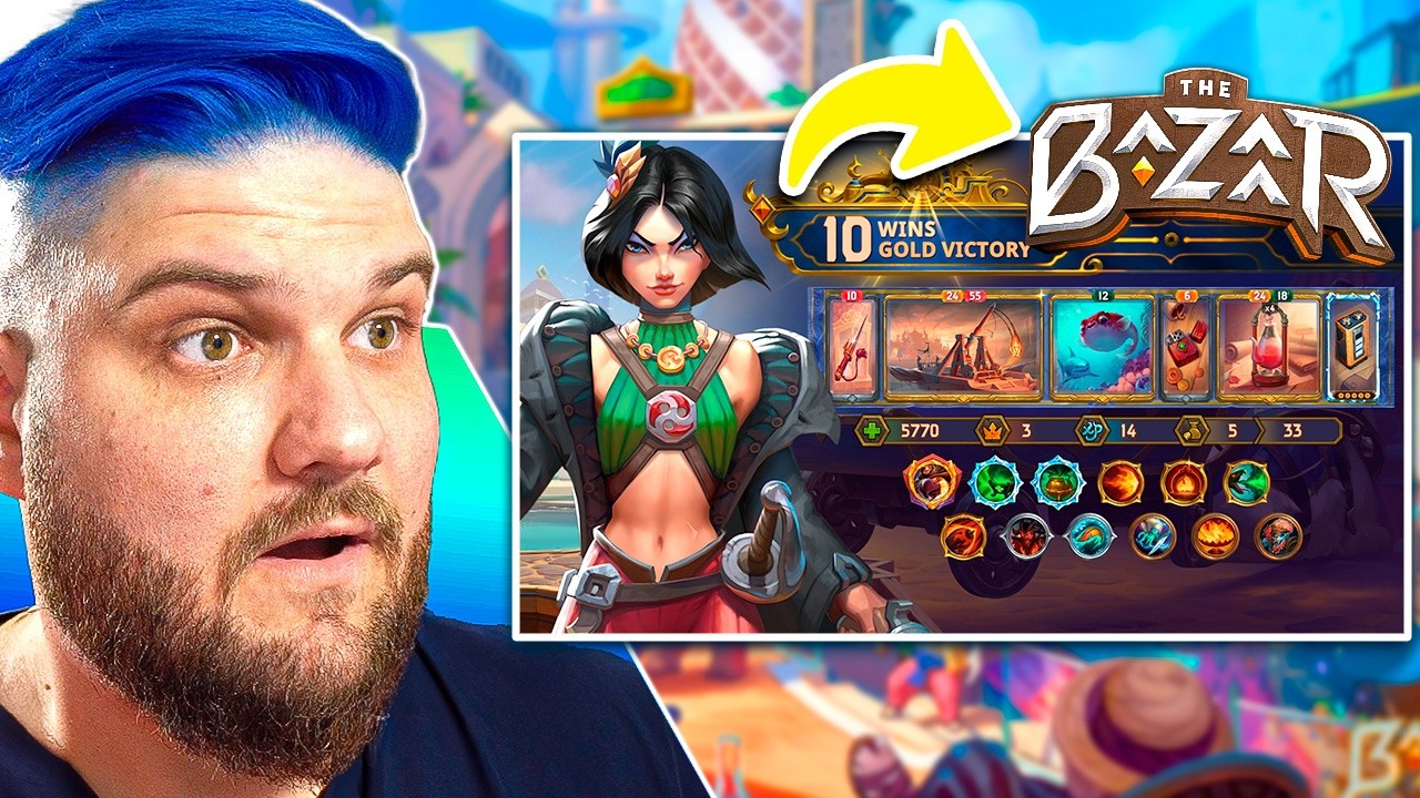 CONHECENDO O BAZAR! INCRÍVEL GAME | The Bazar