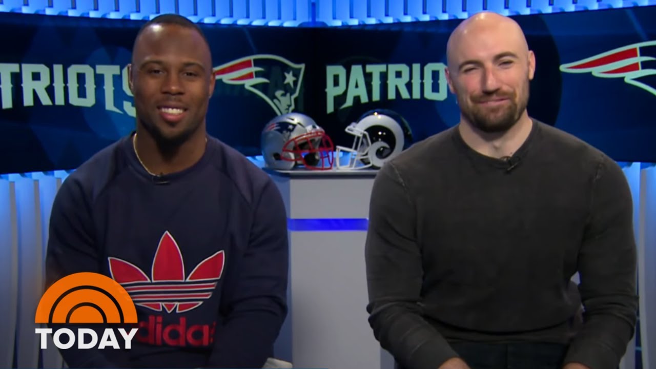 Patriots' James White And Rex Burkhead On Road To Super Bowl LIII | TODAY