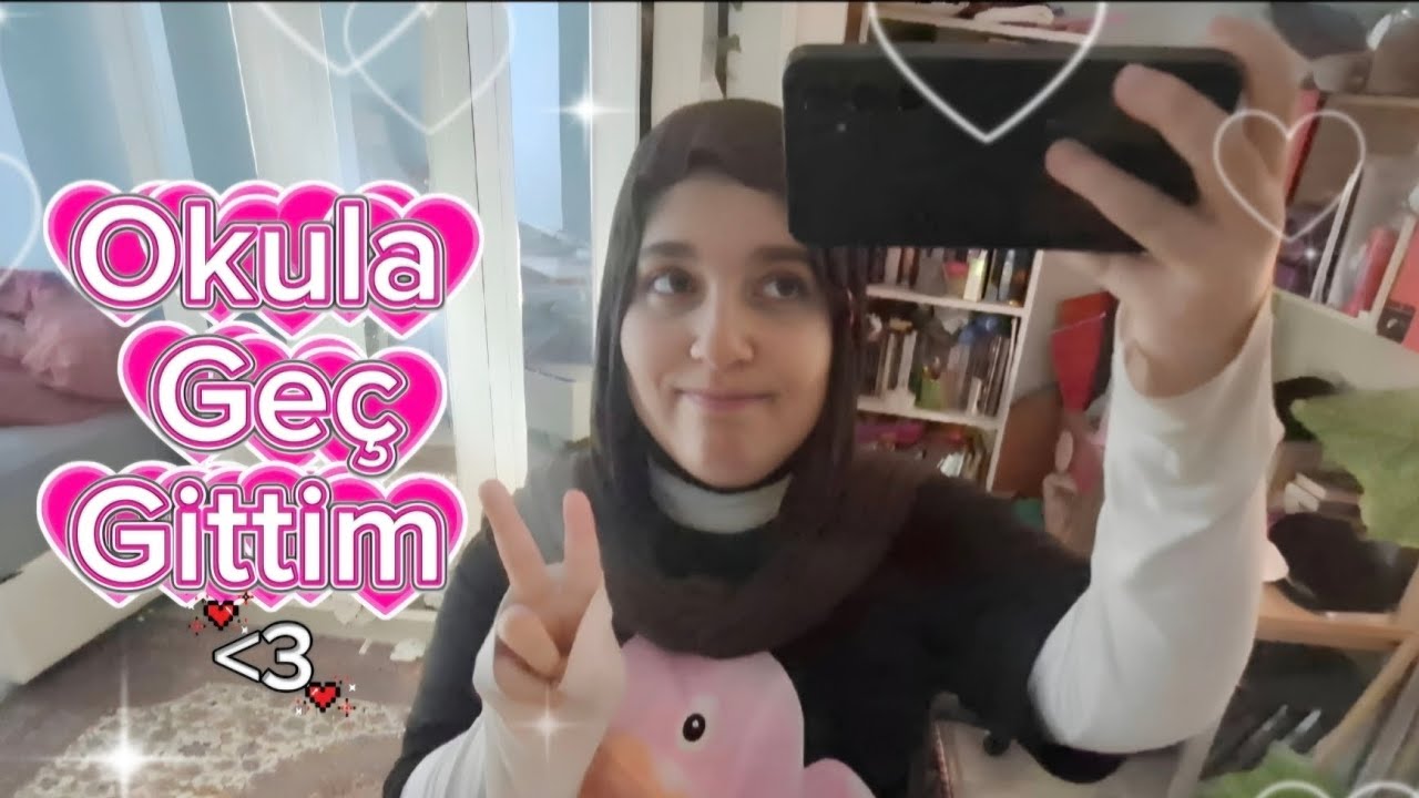 Geç Gittiğim Okul Günü Vlog+Okul Sonrası💘