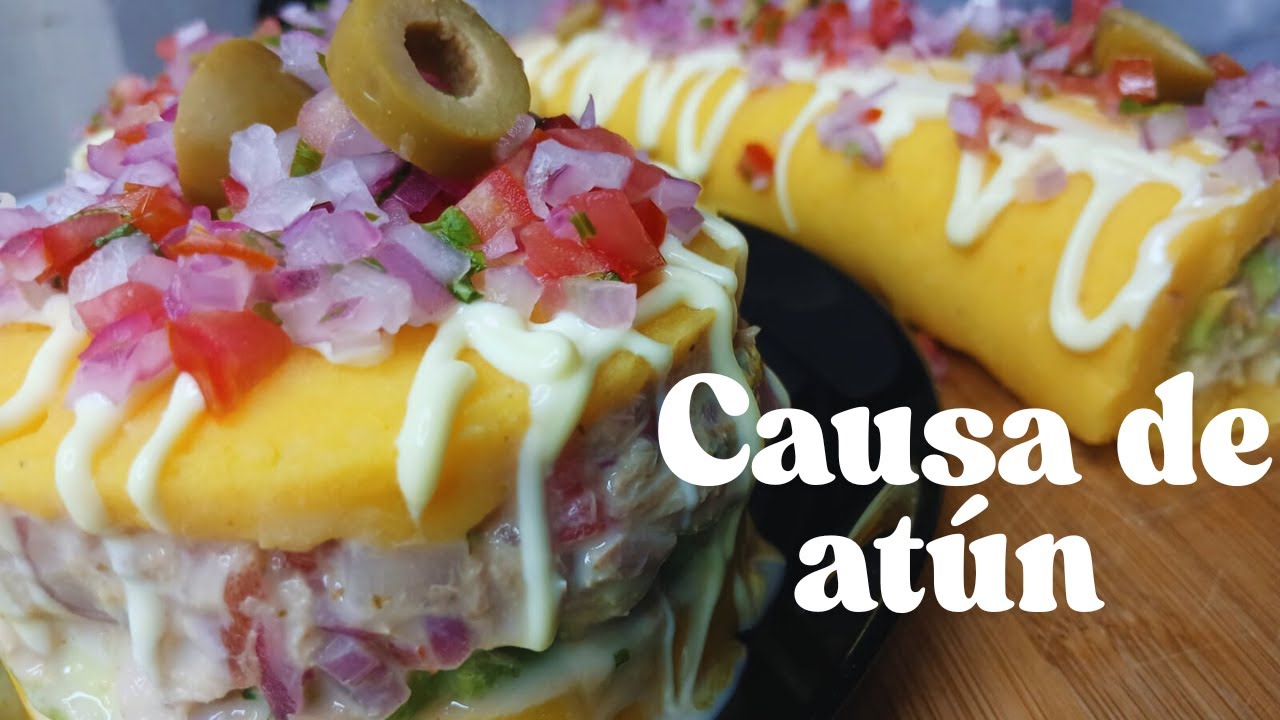 CAUSA DE ATÚN | RECETA PERUANA | Cocina fácil