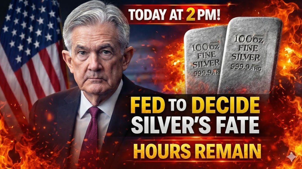 The Fed’s 2 PM Announcement Will BREAK Silver (Hours Left!)