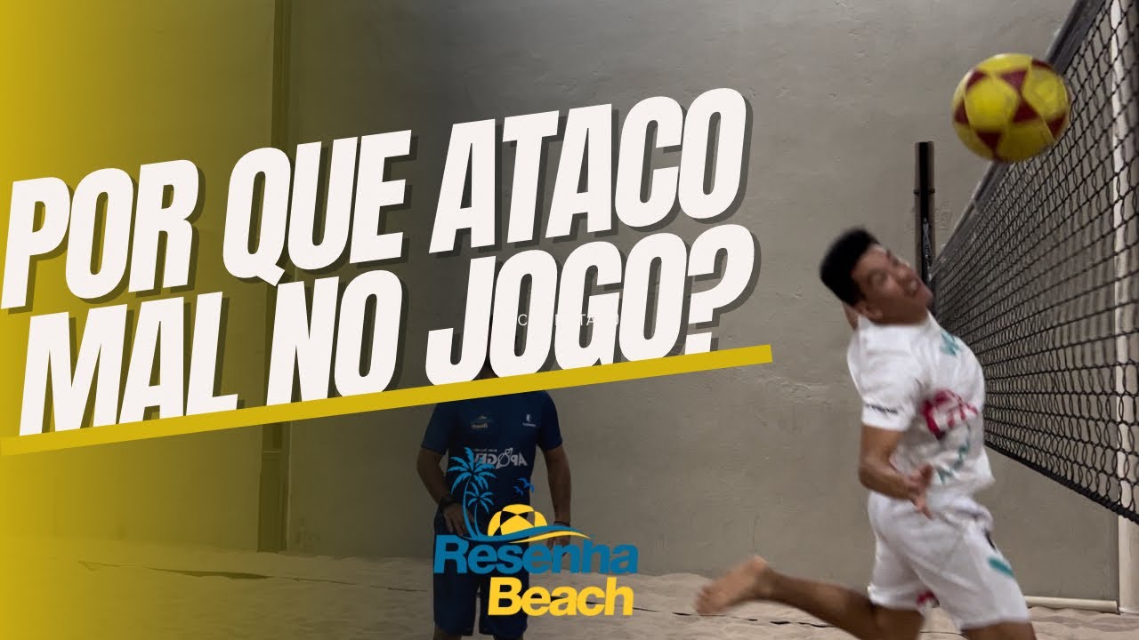 DICA DE FUTEVÔLEI: POR QUE NÃO ATACO BEM DE CABEÇA?