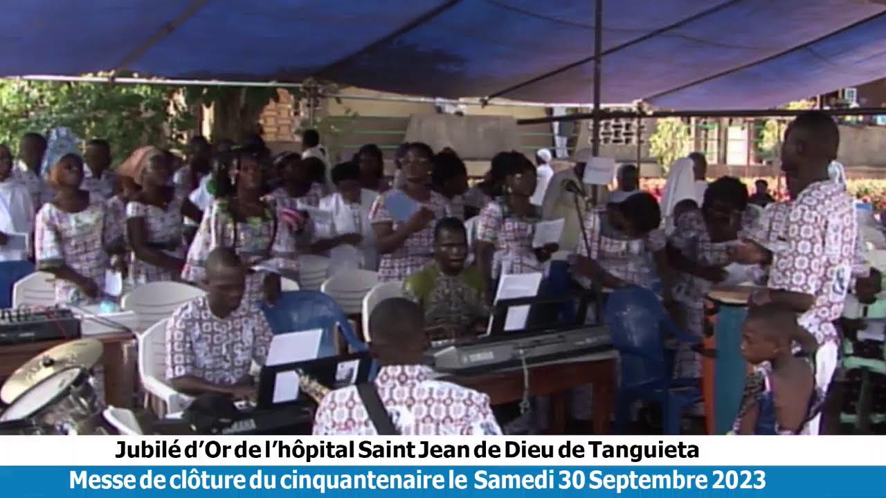 Jubilé d'Or de l'hôpital Saint Jean de Dieu de Tanguiéta