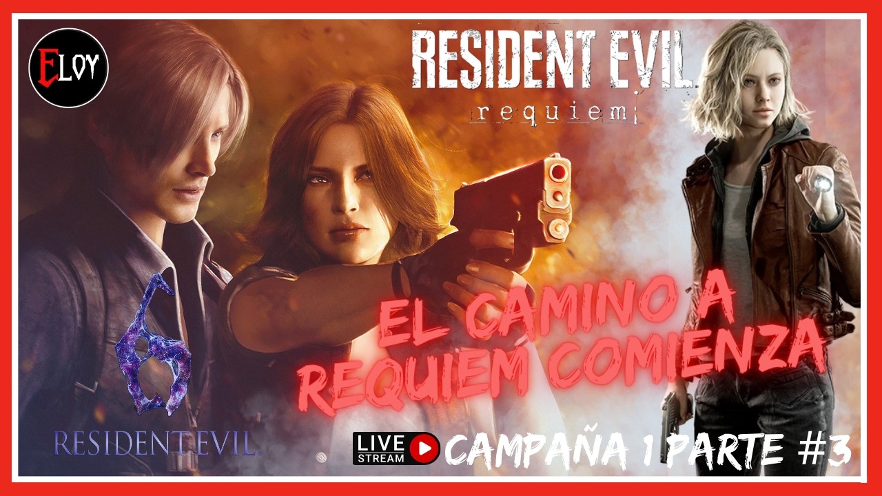 🔴 LEON NO ESTABA LISTO PARA ESTO 😱🔥 | RESIDENT EVIL 6 | CAMINO AL REQUIEM | PS5 | CAMPAÑA 1 PARTE 3