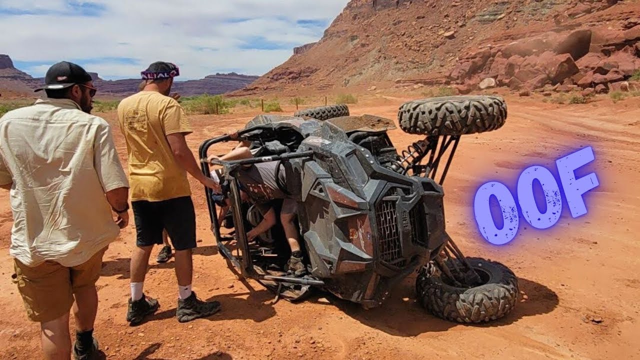 Flipping Side By Sides In Moab Utah